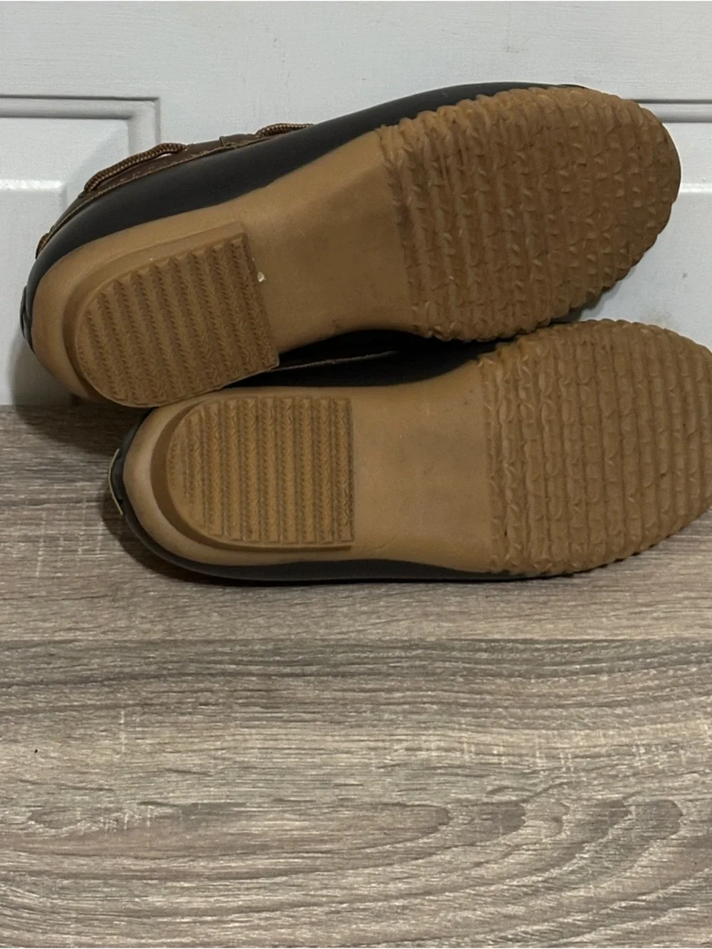 JBU by Jambu Gwen Duck Shoes Slip On Womens Loafers Size 9.5 Black Brown